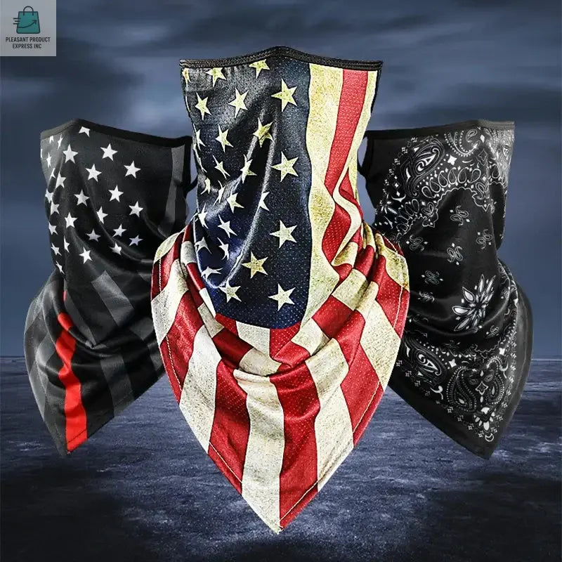 Camouflage Motorcycle Face Ice Silk MaskPleasant Product