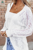 Carla Open Knit Cardigan-2
