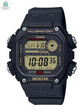 Casio Men's Multi Alarm Chrono Digital Black Watch-0