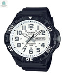 Casio Men's 'Diver Style' Quartz Resin Casual Watch, Color:Black (Model: MRW-210H-7AVCF)-0
