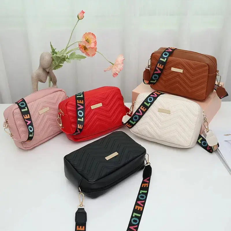 Casual Small Square Bag Versatile Single Shoulder BagPleasant Product