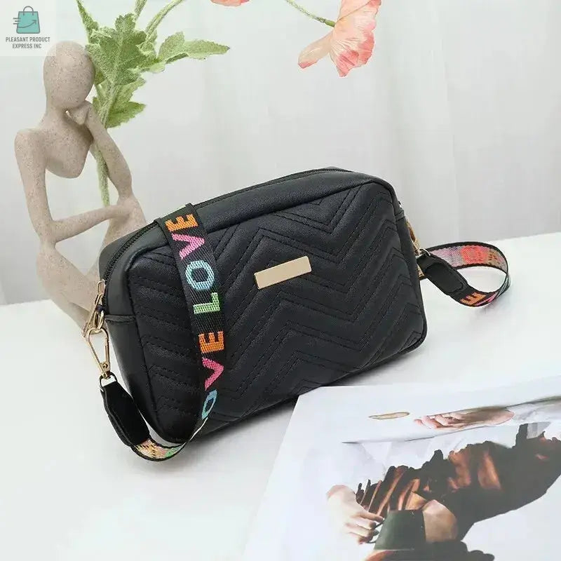 Casual Small Square Bag Versatile Single Shoulder BagPleasant Product