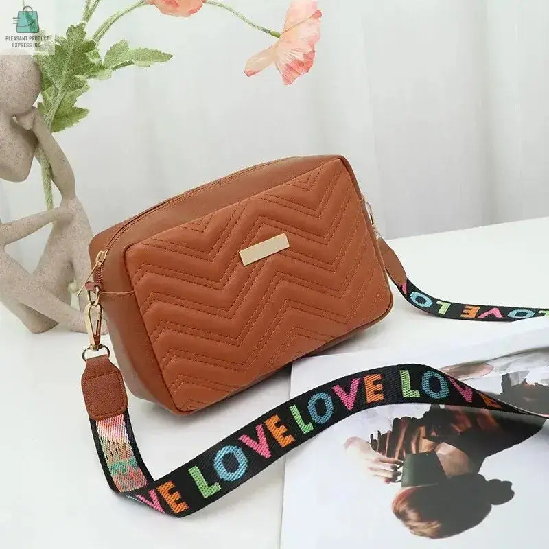 Casual Small Square Bag Versatile Single Shoulder BagPleasant Product