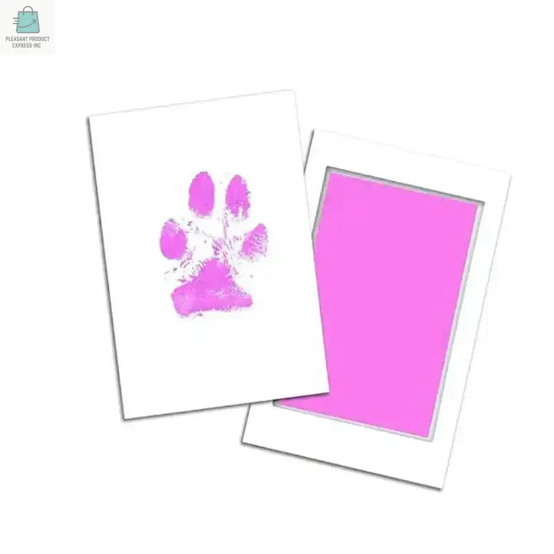 Cat Dog Paw Print Ink Kit Pad Safe Non-toxicPleasant Product