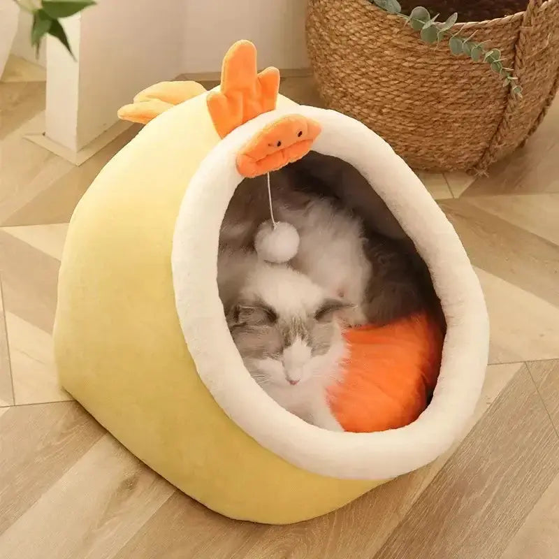 Cat Pad Bed Sweet Soft Warm Pet BasketPleasant Product