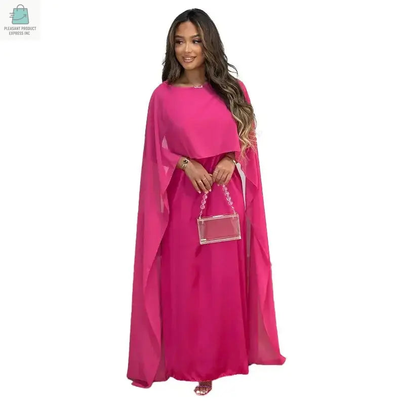 Chiffon Elegant Muslim Women Long Maxi Party DressPleasant Product