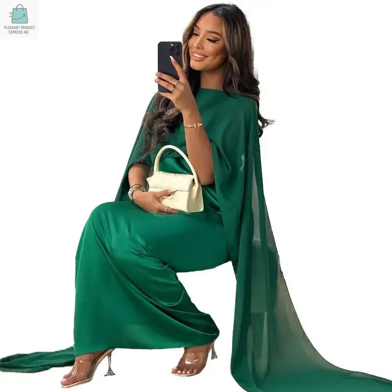 Chiffon Elegant Muslim Women Long Maxi Party DressPleasant Product