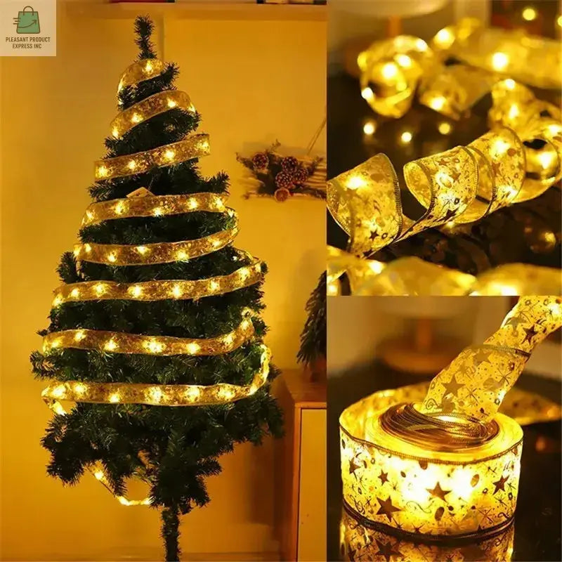 Christmas Decoration LED Ribbon Fairy Lights ChristmasPleasant Product