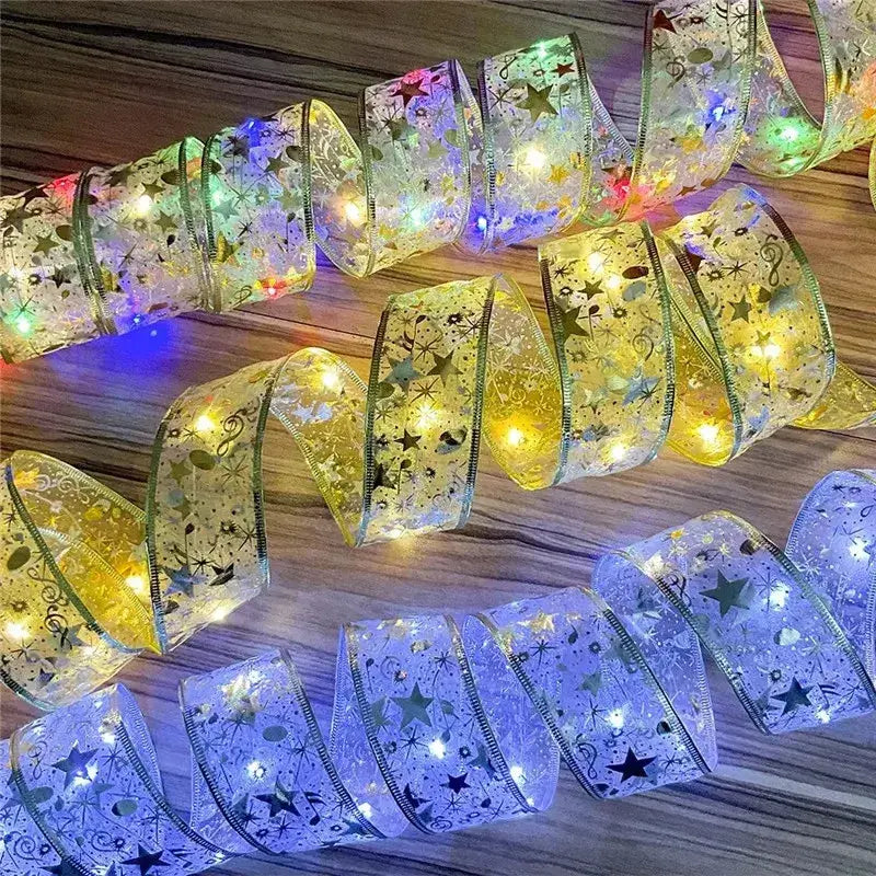 Christmas Decoration LED Ribbon Fairy Lights ChristmasPleasant Product