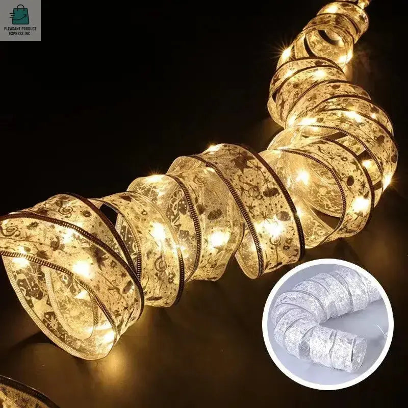 Christmas Decoration LED Ribbon Fairy Lights ChristmasPleasant Product