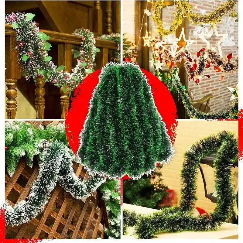 Christmas Green Cane Ribbons DecorationsPleasant Product