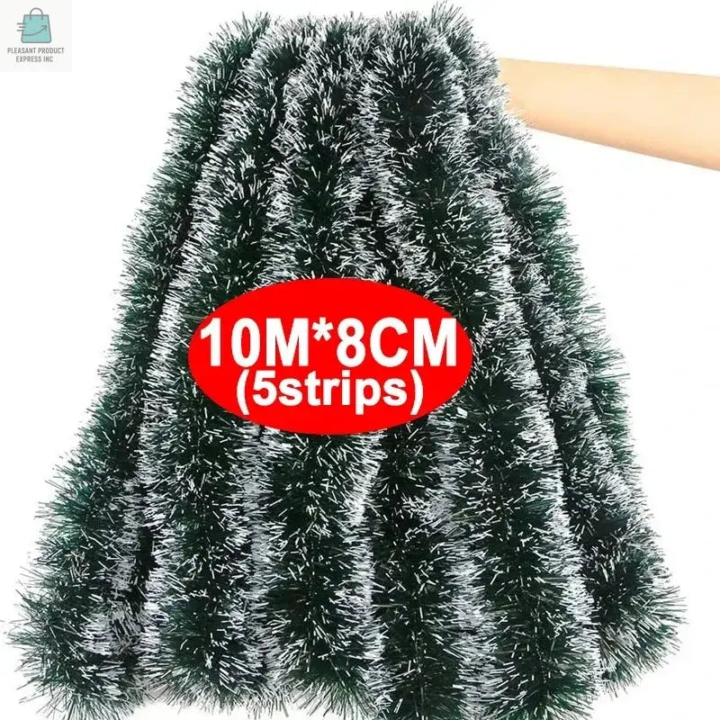 Christmas Green Cane Ribbons DecorationsPleasant Product