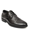 Classic Black Leather Derby Dress Shoes (Size 9UK) Pleasant Product Express Inc