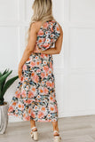Clementine Floral Print Ruffled Maxi Dress-1