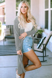 Clover Stripe Cardigan-2
