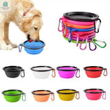 Collapsible Pet Silicone Dog Food Water BowlPleasant Product