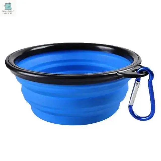 Collapsible Pet Silicone Dog Food Water BowlPleasant Product