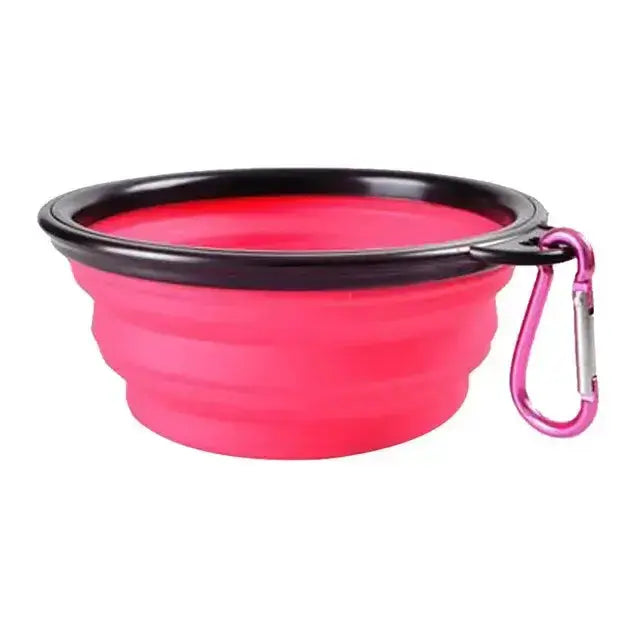 Collapsible Pet Silicone Dog Food Water BowlPleasant Product