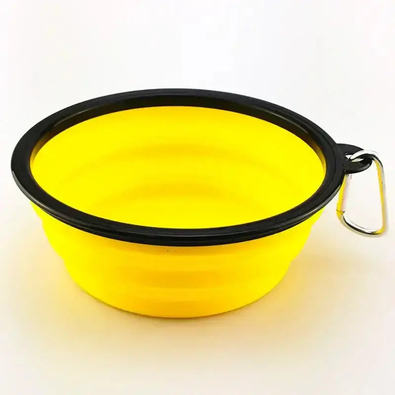 Collapsible Pet Silicone Dog Food Water BowlPleasant Product