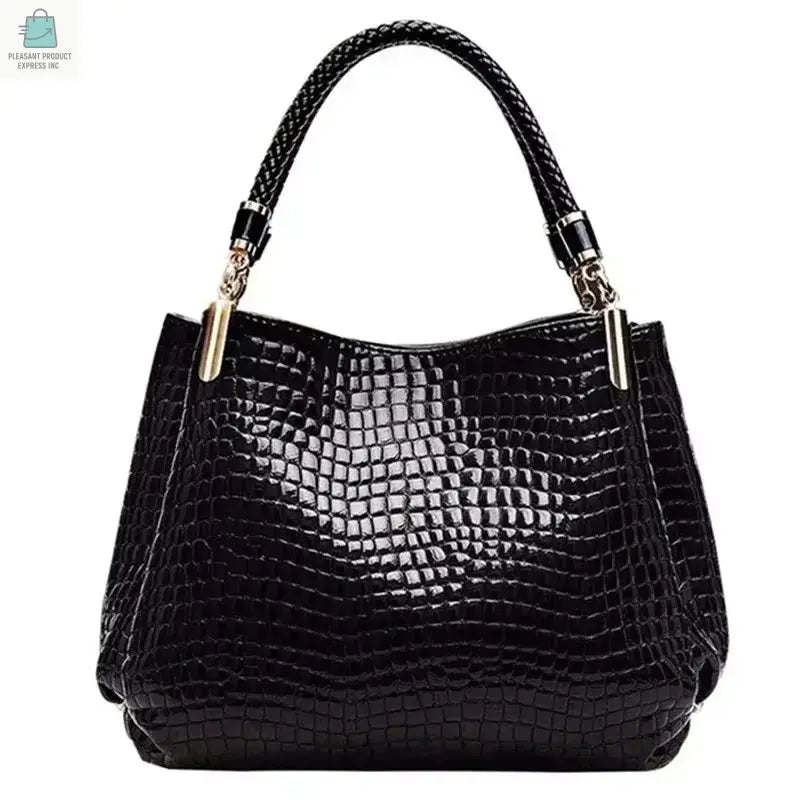 Crocodile Print Women HandbagsPleasant Product