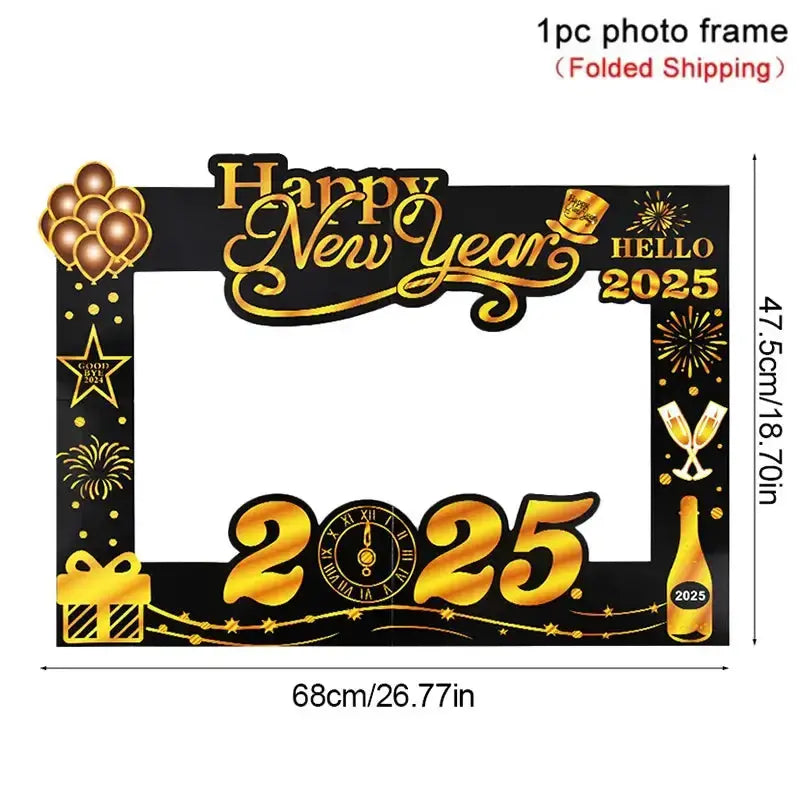 Crown Number Foil Balloons Happy New Year Eve Party DecorationPleasant Product