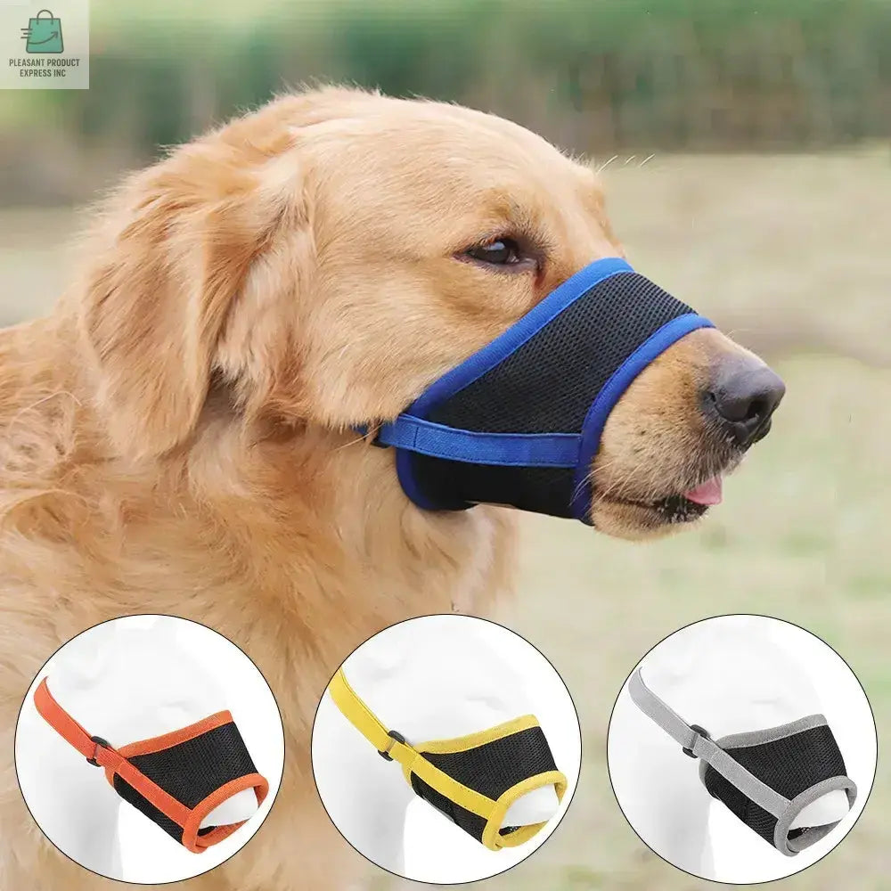 Dog Muzzle Puppy and Large Dog Anti-Barking AdjustablePleasant Product