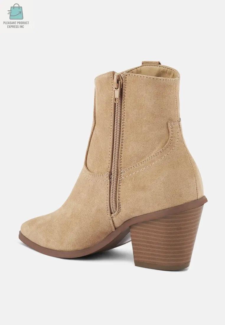 Elettra Ankle Length Cowboy Boots-2