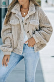 Elsie Plush Fleece Button up Jacket-0