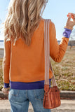 Evangeline Contrast Edge Slim Fit Sweater-3