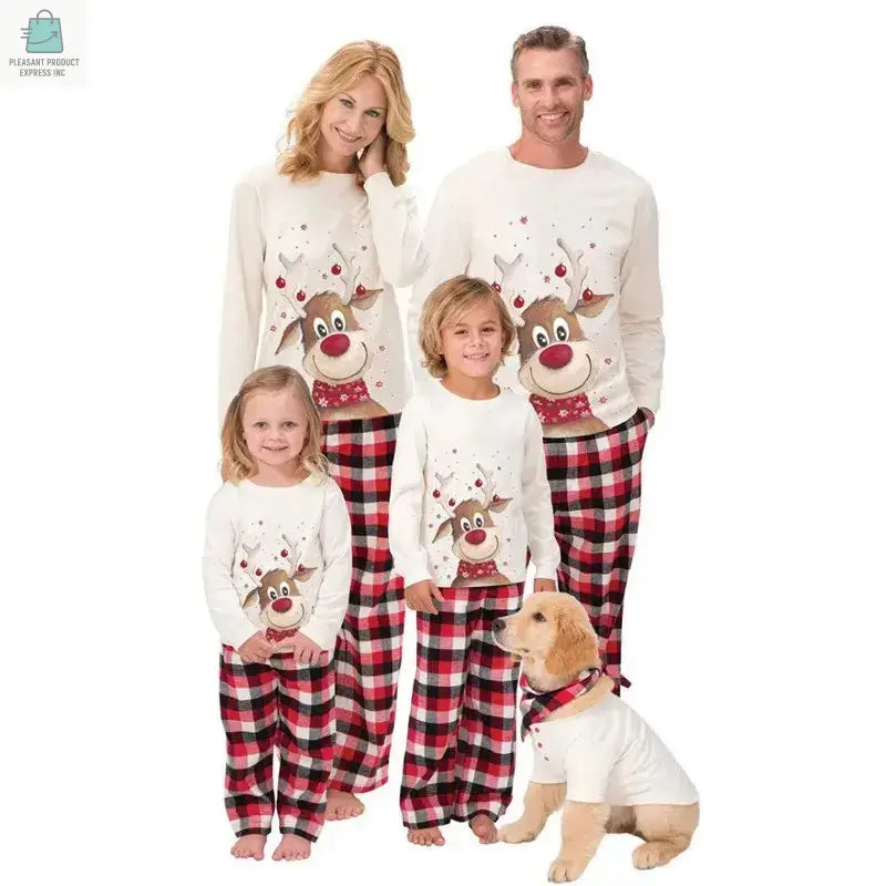 Family Matching Clothes Christmas PajamasPleasant Product