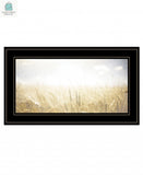 Fields of Gold 2 Black Framed Print Wall Art-1