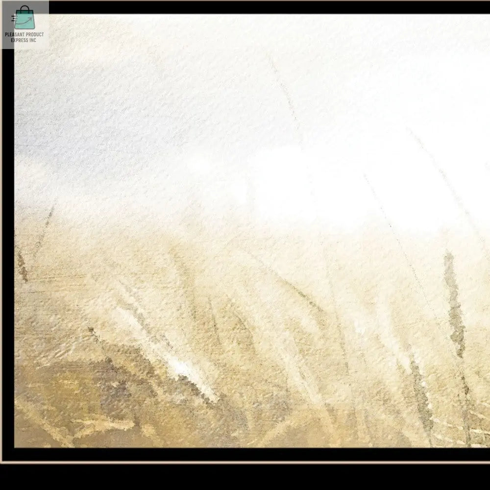 Fields of Gold 2 Black Framed Print Wall Art-3