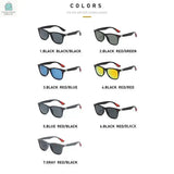 Frame Polarized Sunglasses Men OutdoorPleasant Product