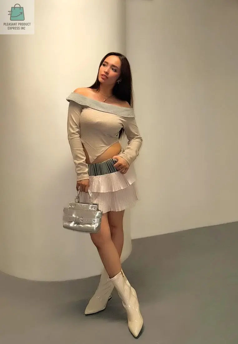 Gaias Fantasy Heel Patent Faux Leather Boots-1