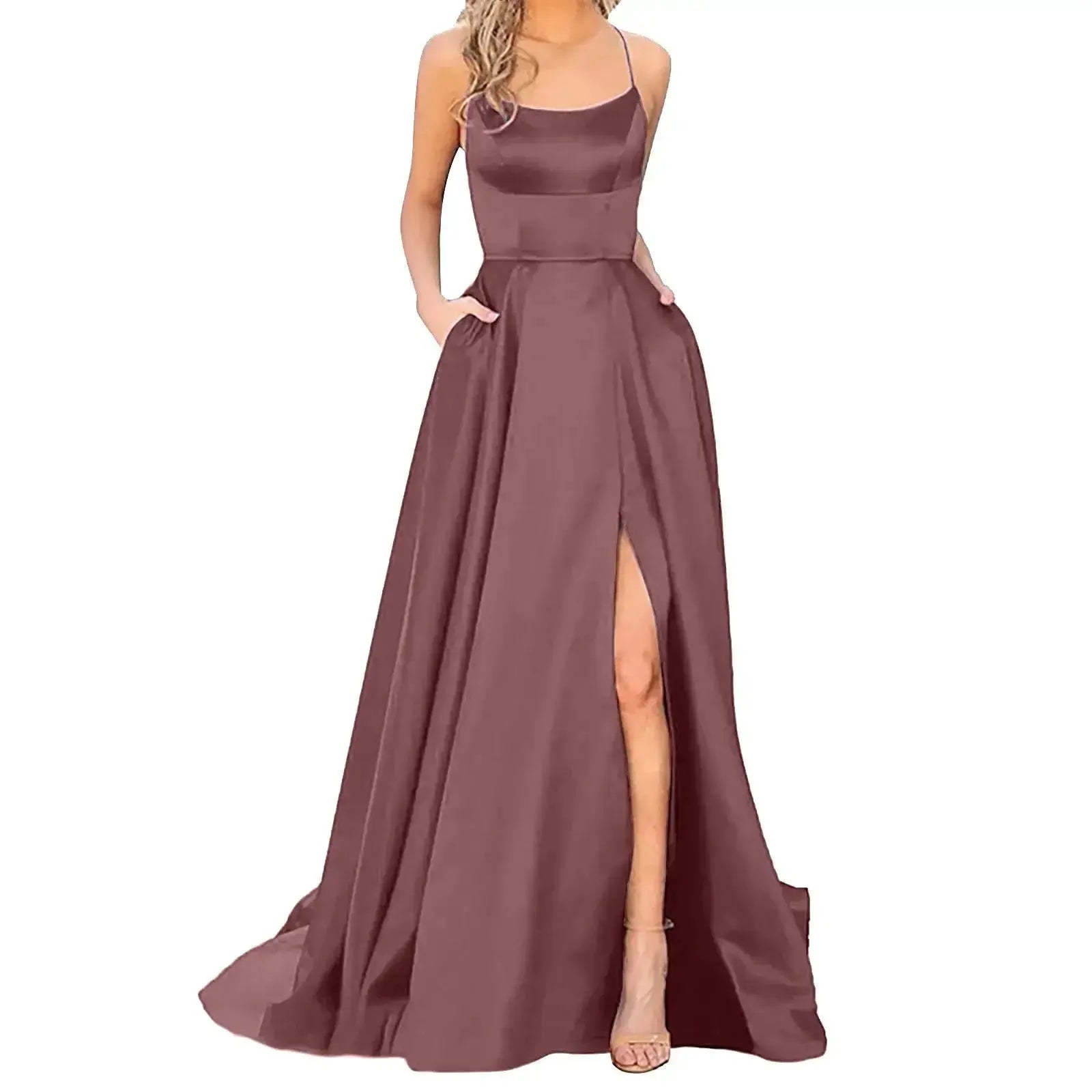 Gentle Mint Green Purple Wedding DressPleasant Product