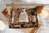Gift Set - Pillow Spray, Relax Roller, Oatmeal Soak & Rose Test Tubes-1