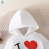 Girls Boy 3 -24 Months Cute Letter Long Sleeve HoodiePleasant Product