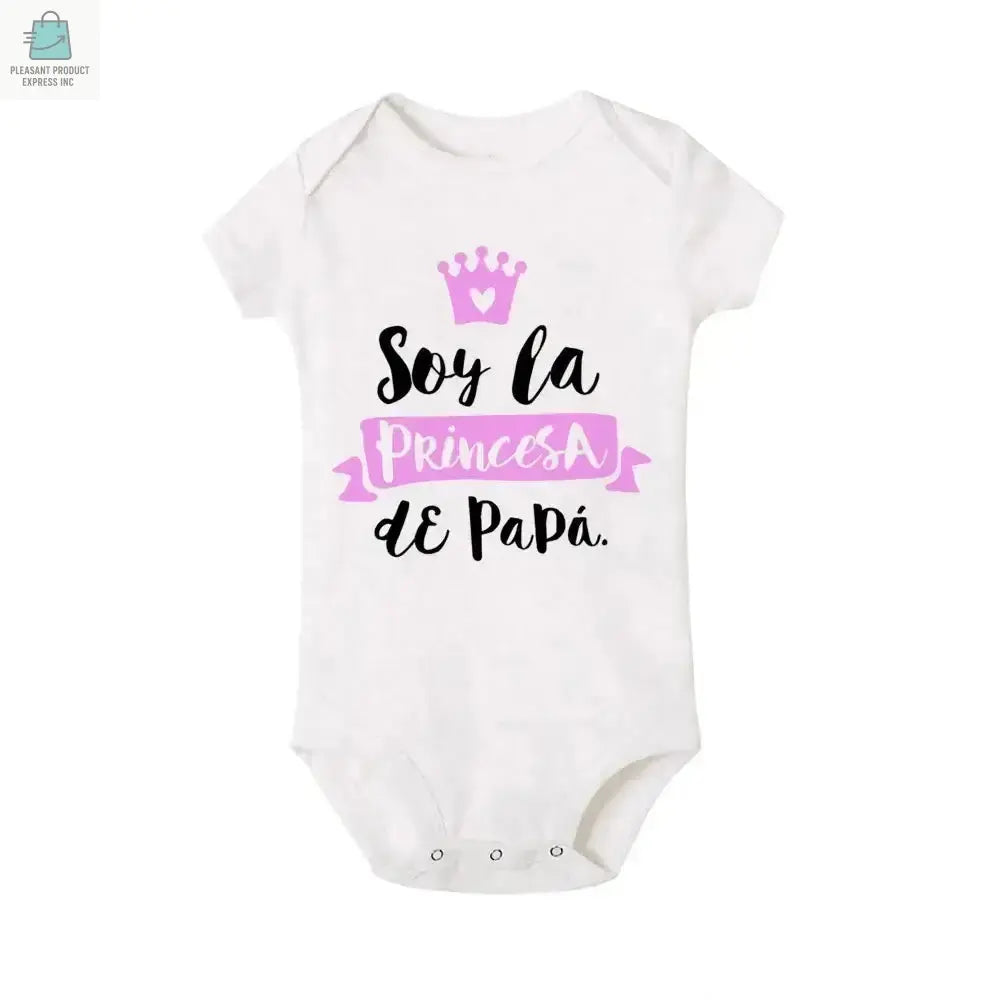 I Am My Father's Princess Baby BodysuitPleasant Product