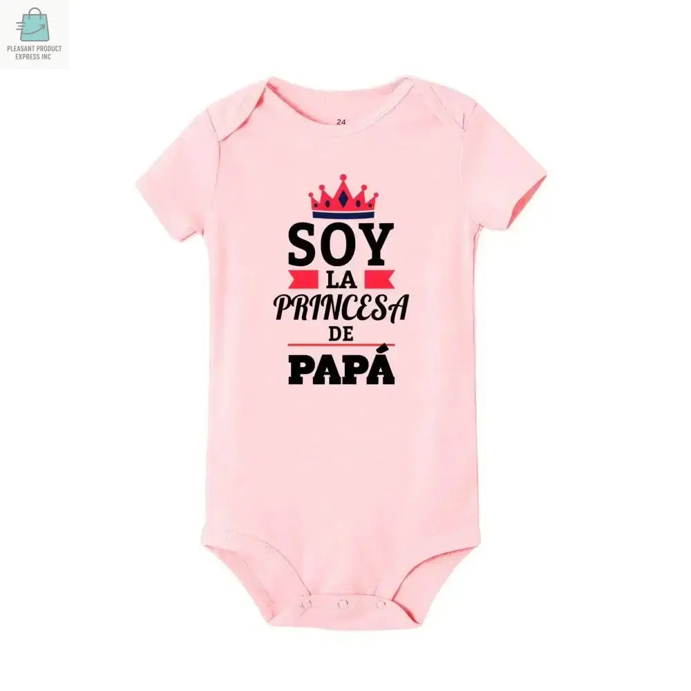 I Am My Father's Princess Baby BodysuitPleasant Product