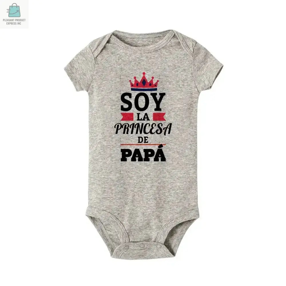 I Am My Father's Princess Baby BodysuitPleasant Product