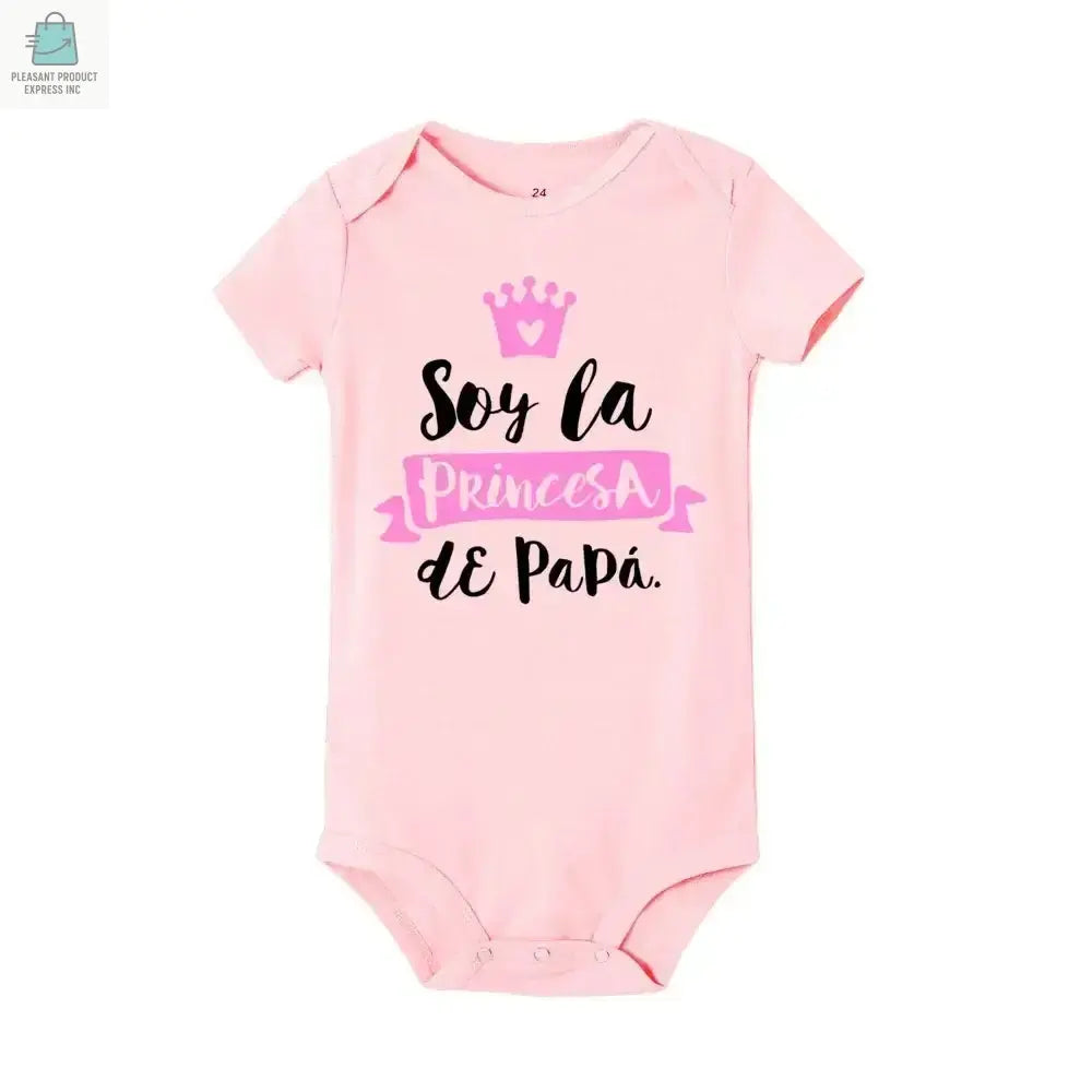 I Am My Father's Princess Baby BodysuitPleasant Product