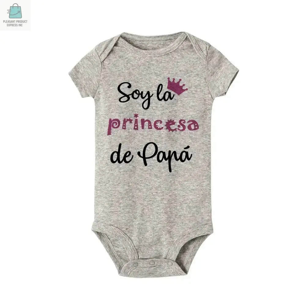 I Am My Father's Princess Baby BodysuitPleasant Product