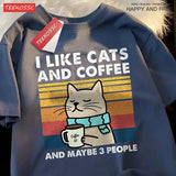 I Like Cats And Coffee Unisex T-ShirtPleasant Product