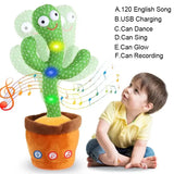 Kids Dancing Talking Cactus Toys Xmas GiftsPleasant Product