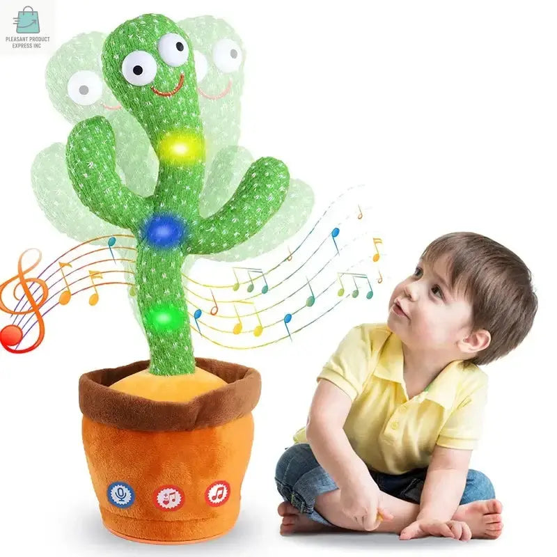 Kids Dancing Talking Cactus Toys Xmas GiftsPleasant Product
