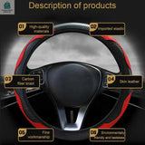 Upgrade your driving experience with our Premium Microfiber Leather Steering Wheel Cover designed specifically for Renault vehicles. This stylish and practical cover