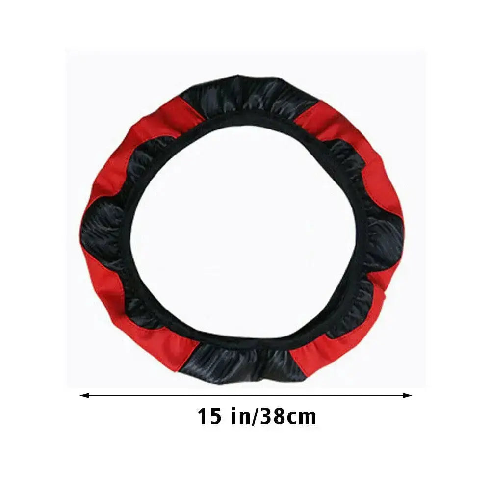 Upgrade your driving experience with our Premium Microfiber Leather Steering Wheel Cover designed specifically for Renault vehicles. This stylish and practical cover