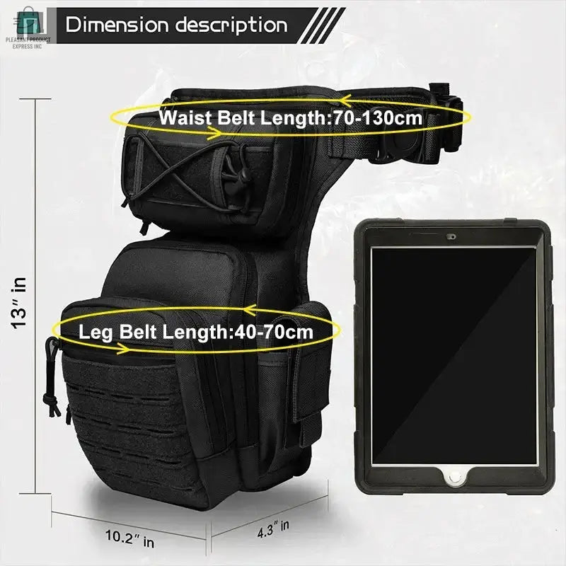 Leg Bag Durable Nylon Utility Tool Belt Pack Pouch Adjustable MilitaryPleasant Product