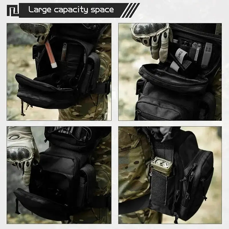 Leg Bag Durable Nylon Utility Tool Belt Pack Pouch Adjustable MilitaryPleasant Product