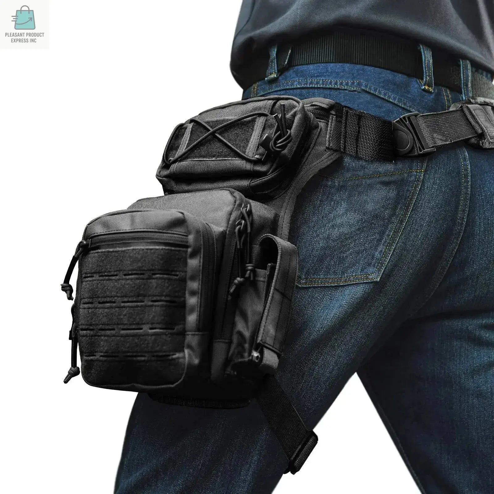 Leg Bag Durable Nylon Utility Tool Belt Pack Pouch Adjustable MilitaryPleasant Product